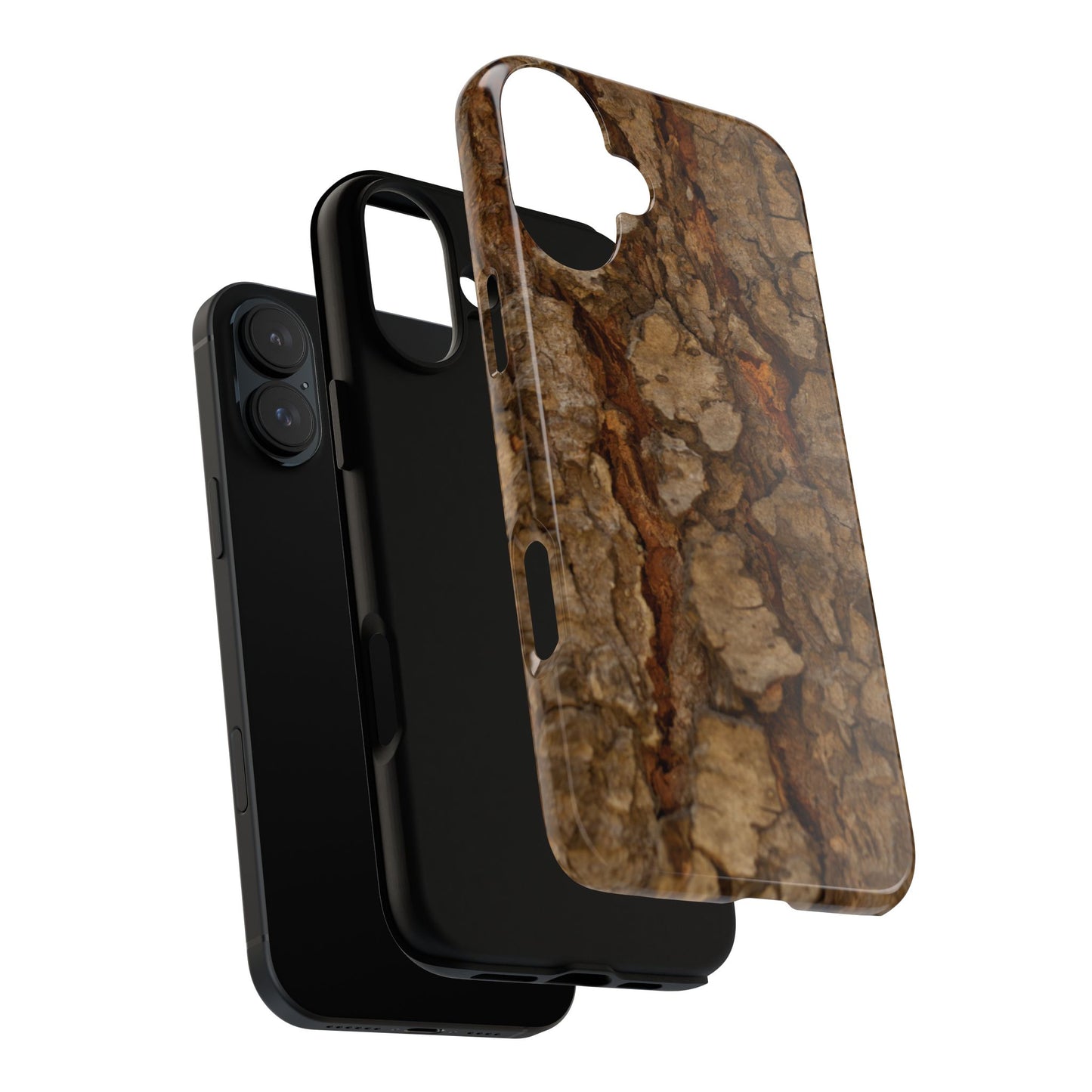 [WW] Tree Bark Printed Phone Case