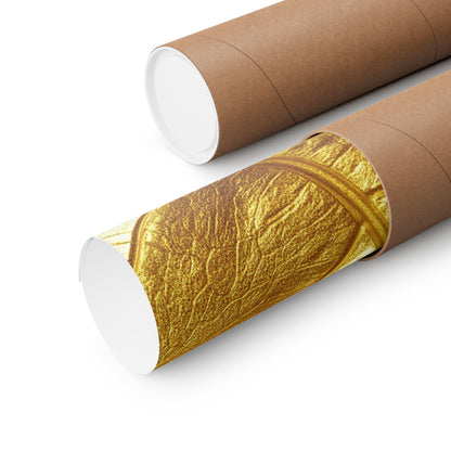 Gold Leaf Nature Print - Statement Wall Print