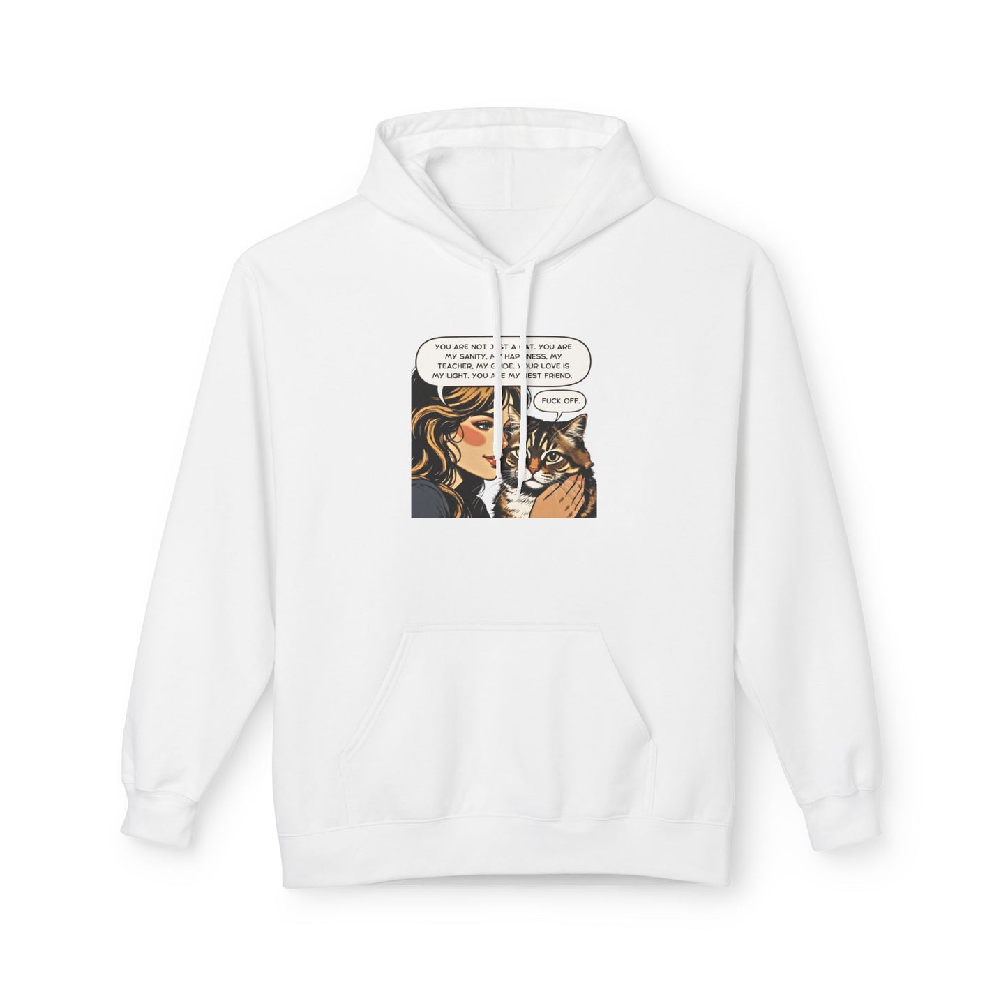 "Cattitude" Cat Lover's Hoodie