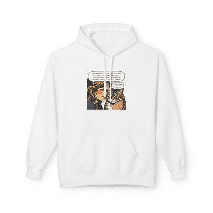 "Cattitude" Cat Lover's Hoodie