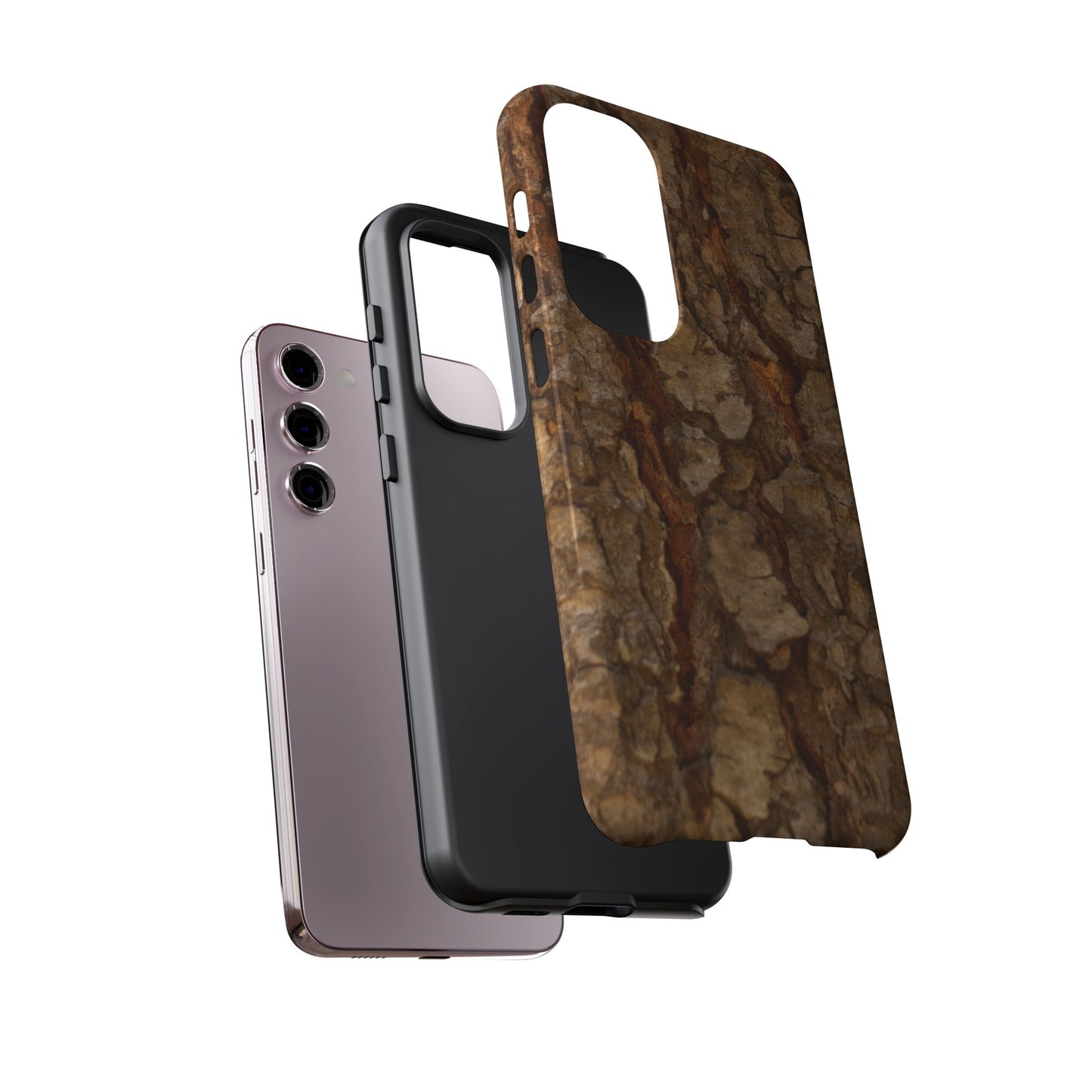 [WW] Tree Bark Printed Phone Case