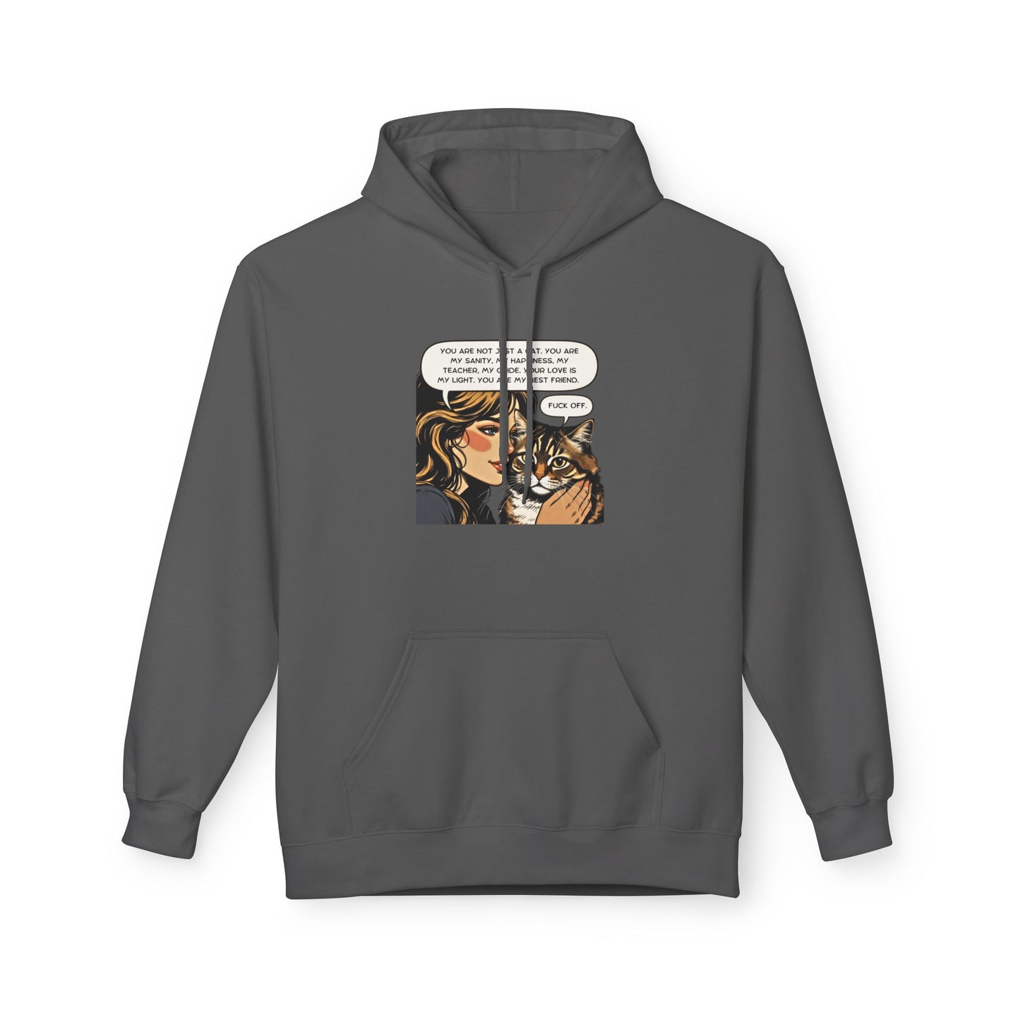 "Cattitude" Cat Lover's Hoodie