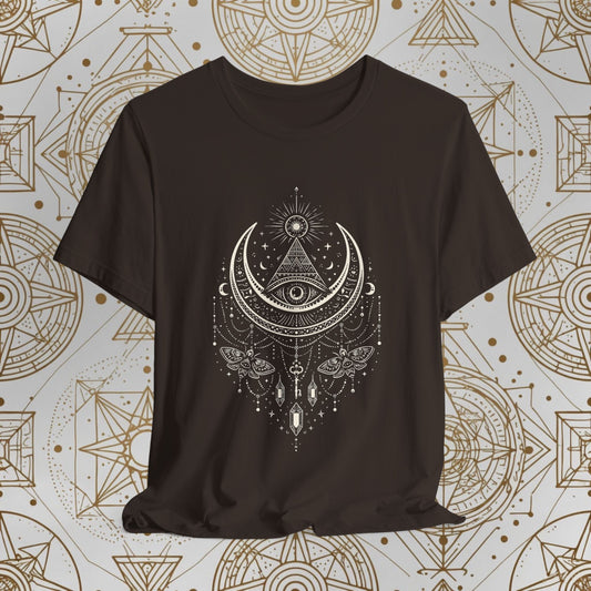Sacred Geometry T-Shirt | Celestial Awakening