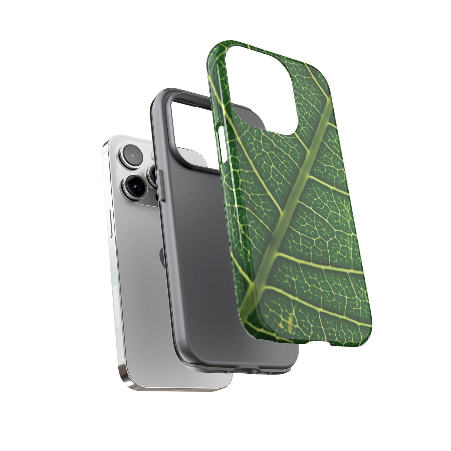 [WW] Leaf Vein Stamped Phone Case