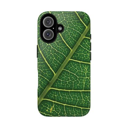 [WW] Leaf Vein Stamped Phone Case