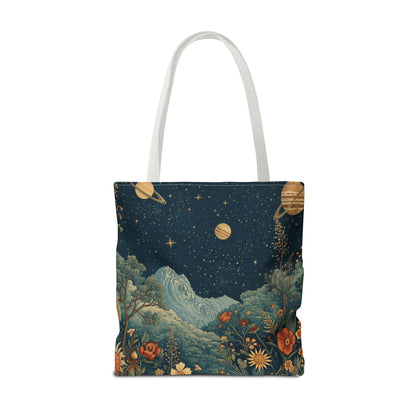 Garden of Planets Artistic Tote Bag