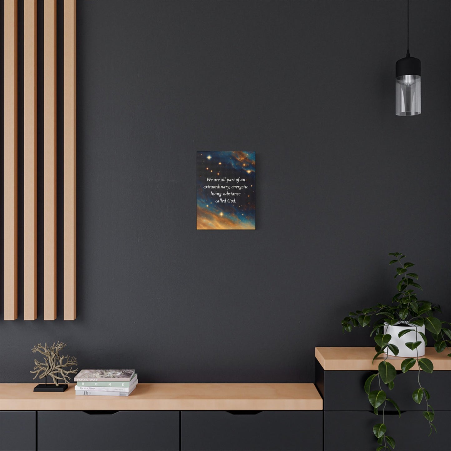 We Are All Part of God Cosmic Canvas