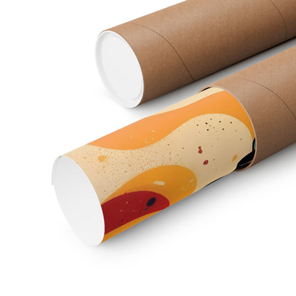 Buddha Colorwave Matte Vertical Poster — Vibrant Spiritual Wall Art