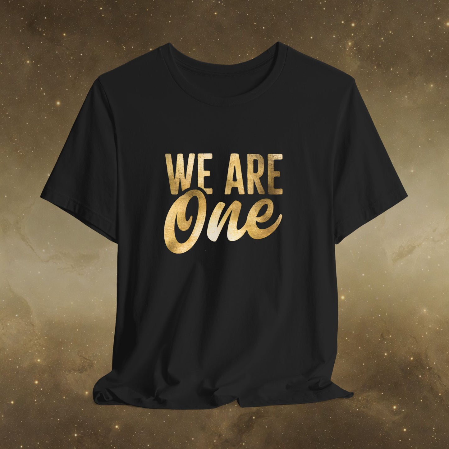 "We Are One" Law of One T-Shirt | Gold