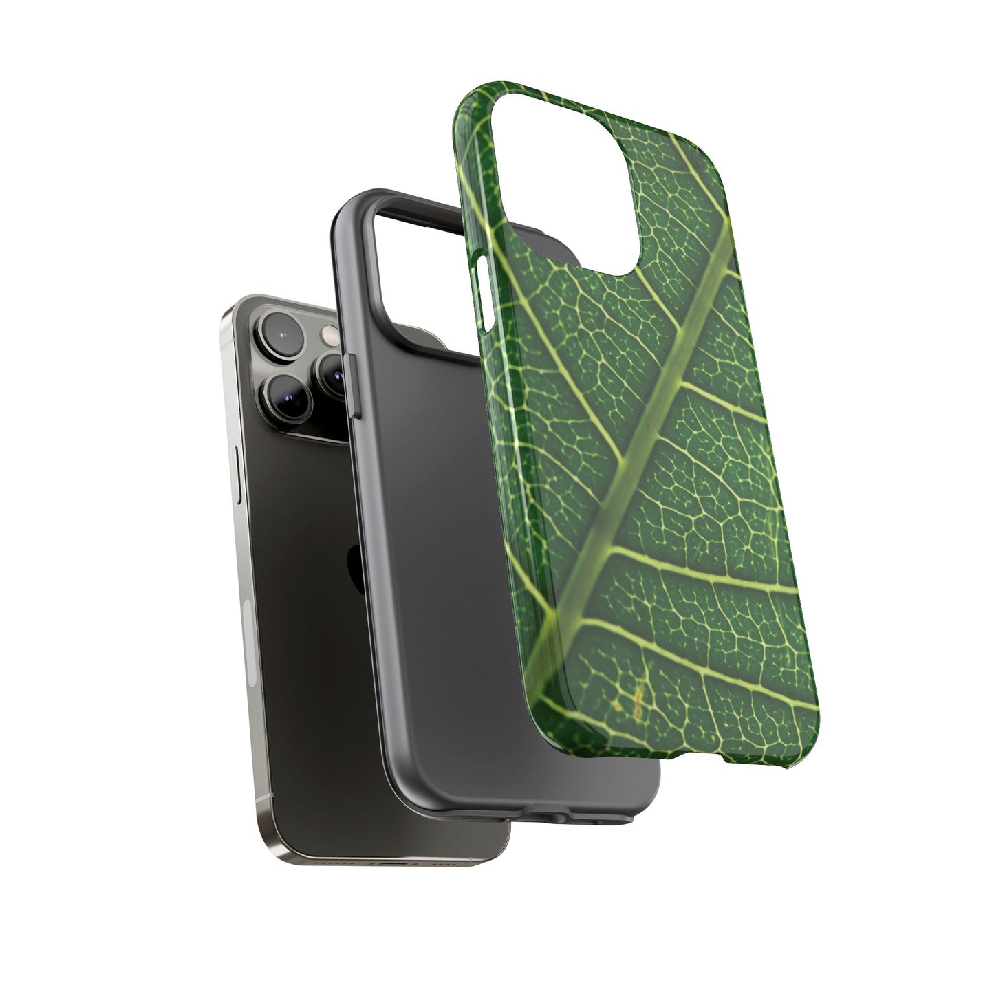 [WW] Leaf Vein Stamped Phone Case