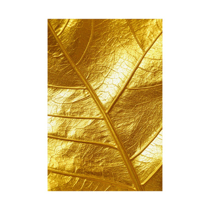 Gold Leaf Nature Print - Statement Wall Print