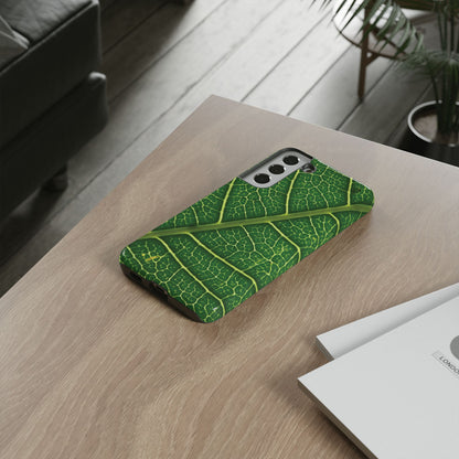 [WW] Leaf Vein Stamped Phone Case