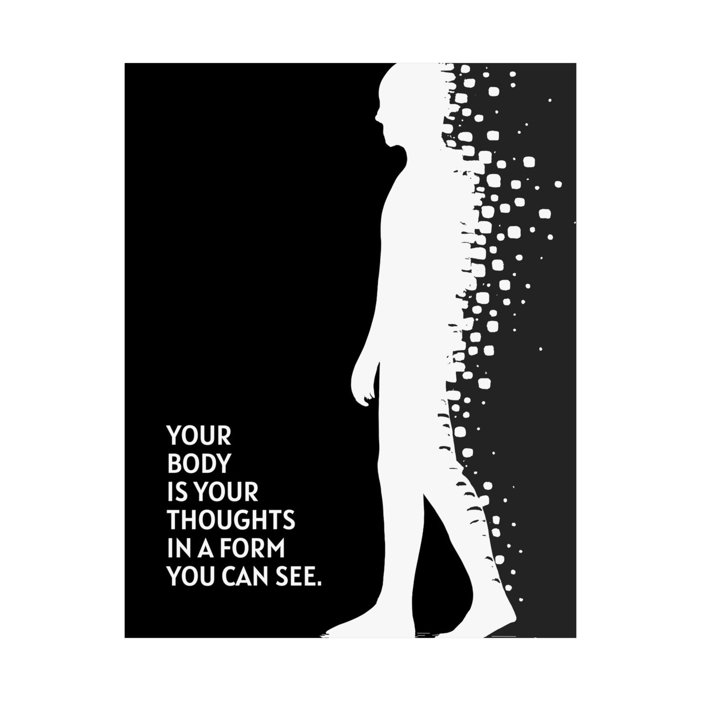 Your Body Is Your Thoughts Print