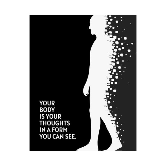 Your Body Is Your Thoughts Print