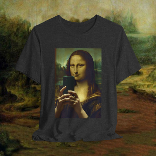 Mona Lisa Selfie T-Shirt