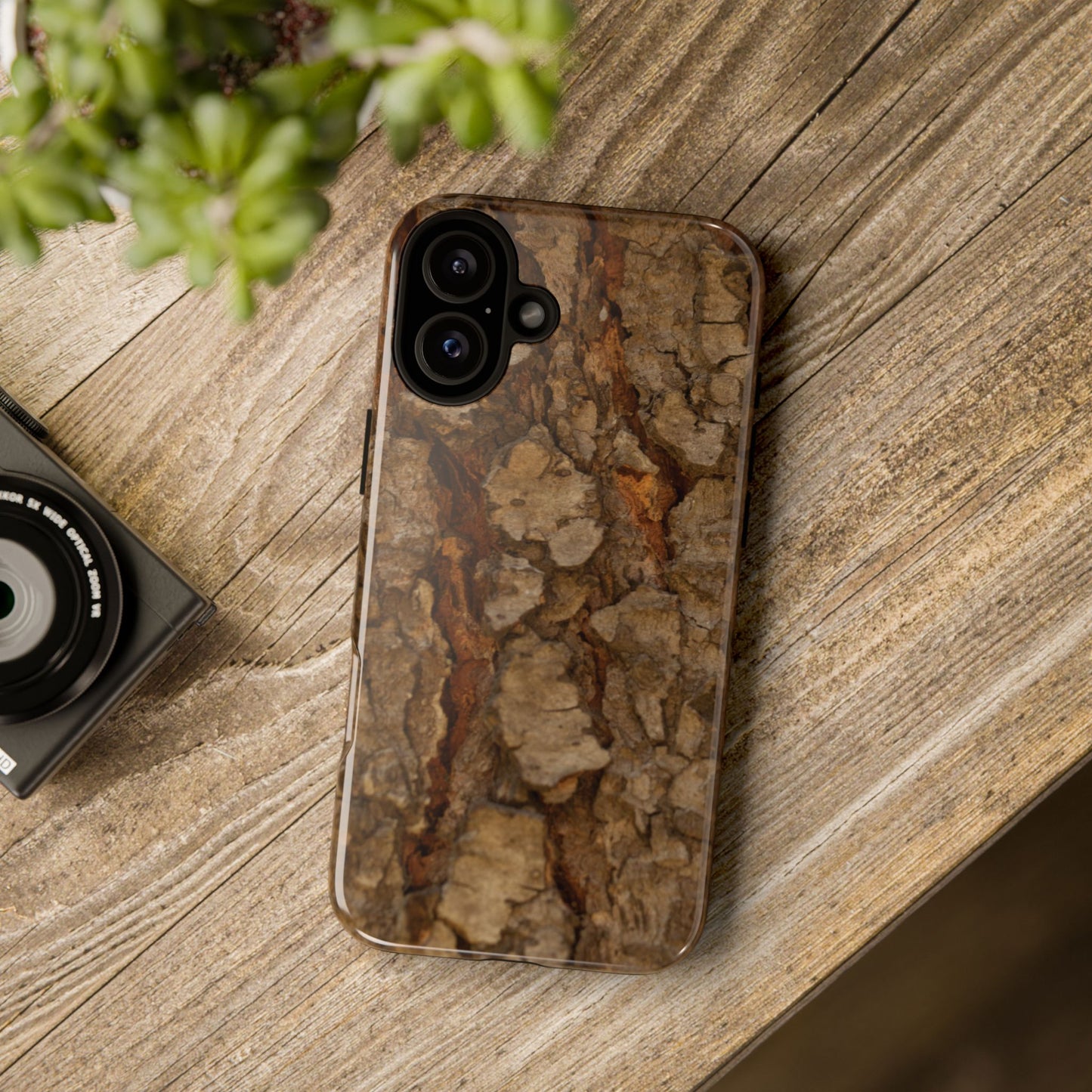 [WW] Tree Bark Printed Phone Case