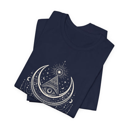 Sacred Geometry T-Shirt | Celestial Awakening