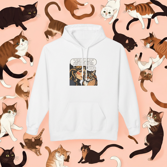 "Cattitude" Cat Lover's Hoodie