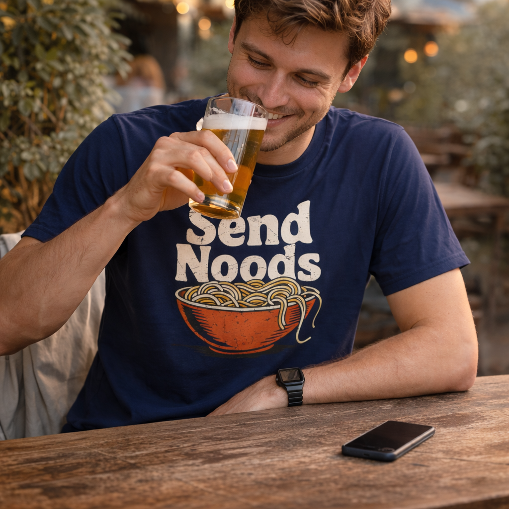 Send Noods Cheeky Pun T-Shirt