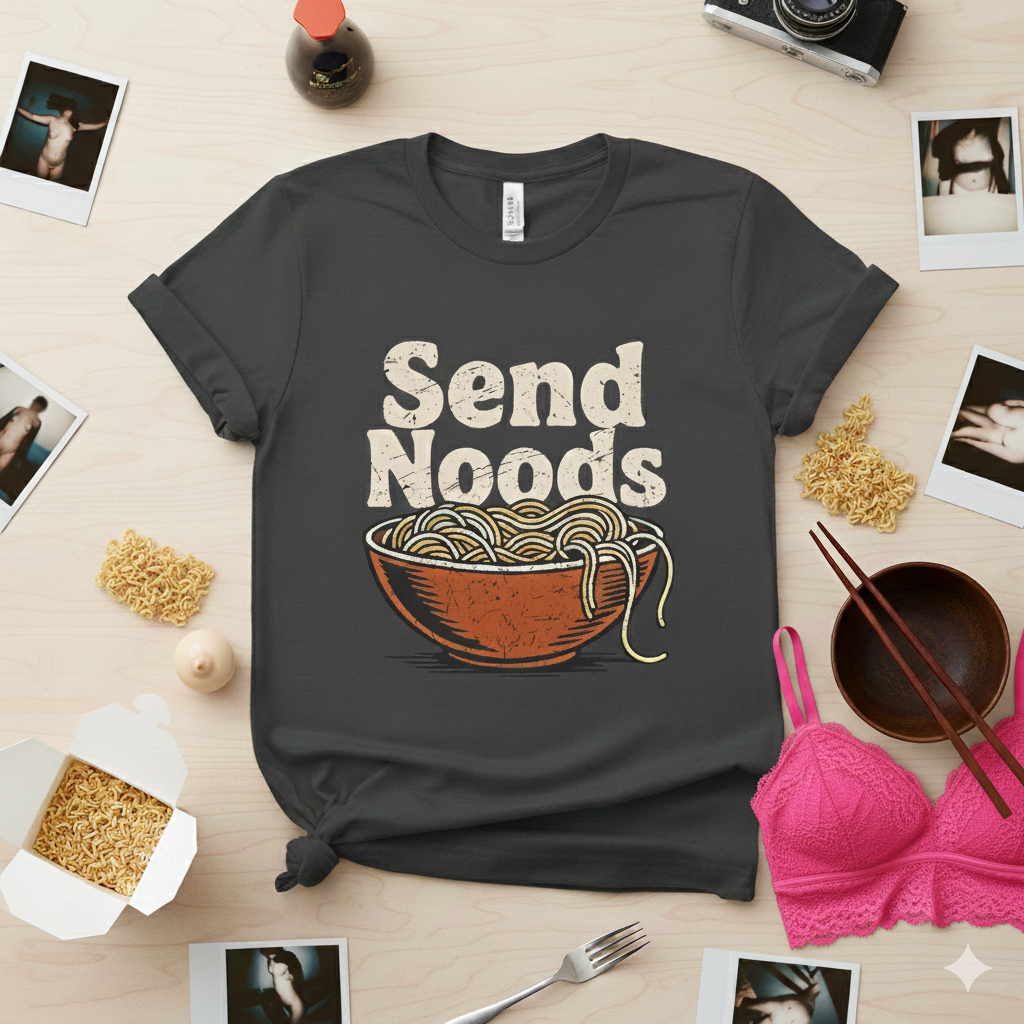 Send Noods Cheeky Pun T-Shirt