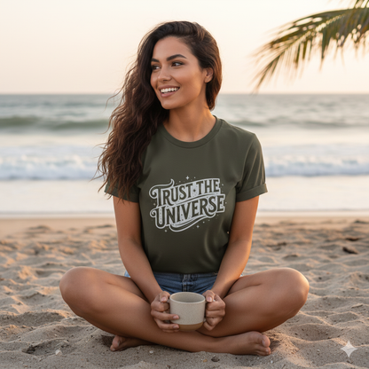 Trust the Universe Typography T-Shirt