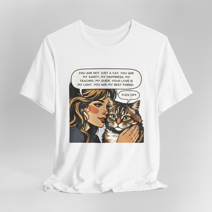 "Cattitude" Cat Lover's Comic T-Shirt