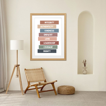 Values & Virtues Canvas