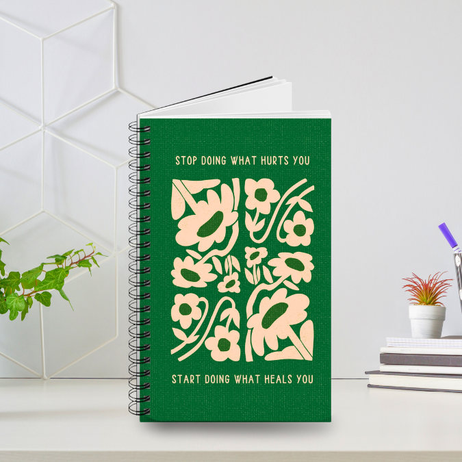 [US] What Heals You - Spiral Notebook