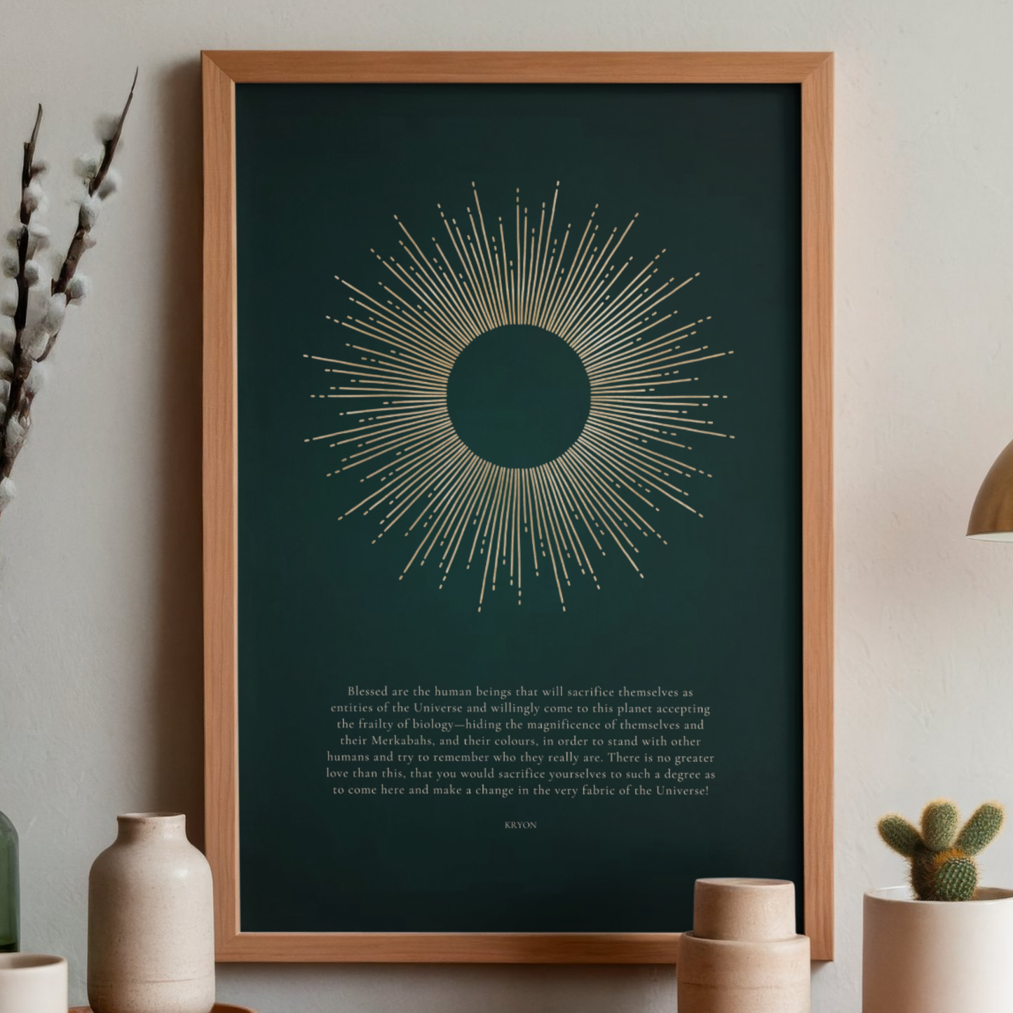 Kryon "No Greater Love" Wall Print