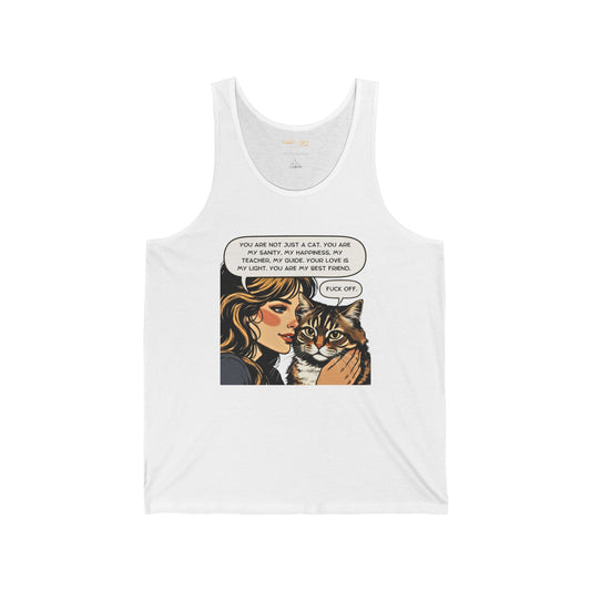 "Cattitude" Cat Lover's Tank Top