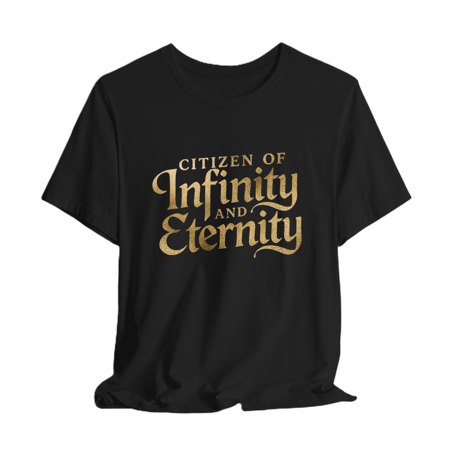 Citizen of Infinity & Eternity T-Shirt | Gold