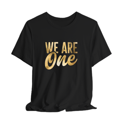 "We Are One" Law of One T-Shirt | Gold
