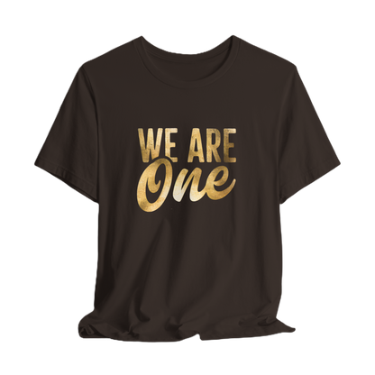 "We Are One" Law of One T-Shirt | Gold