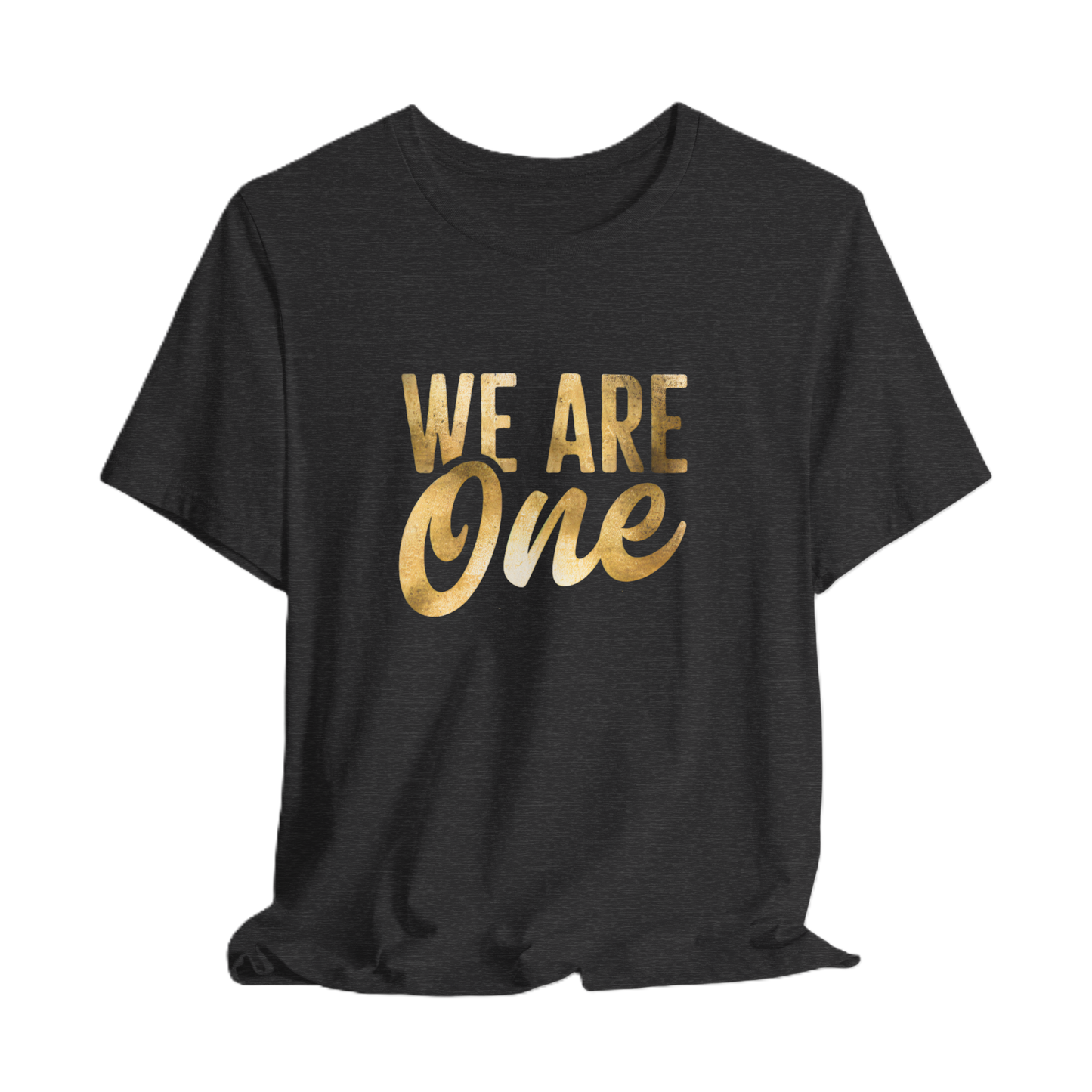 "We Are One" Law of One T-Shirt | Gold