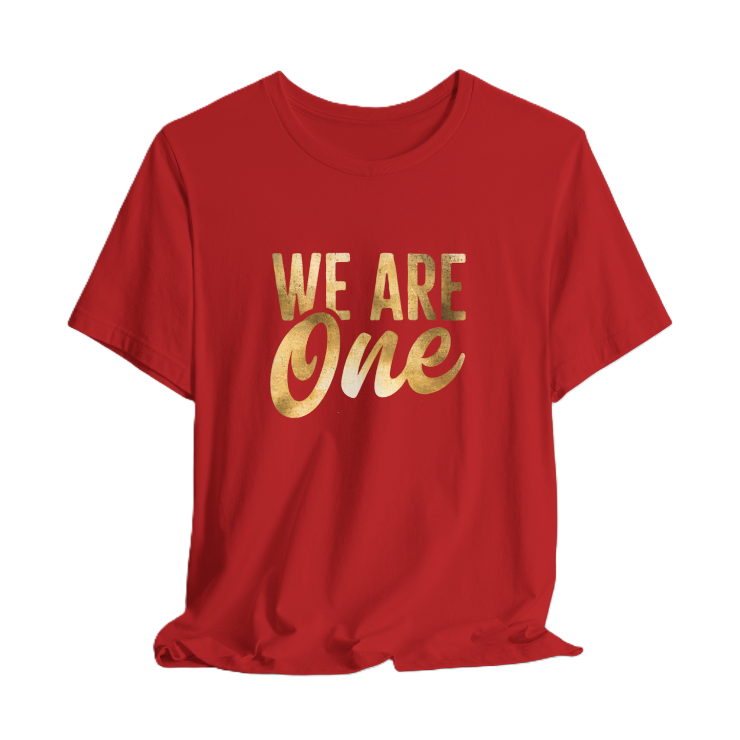 "We Are One" Law of One T-Shirt | Gold