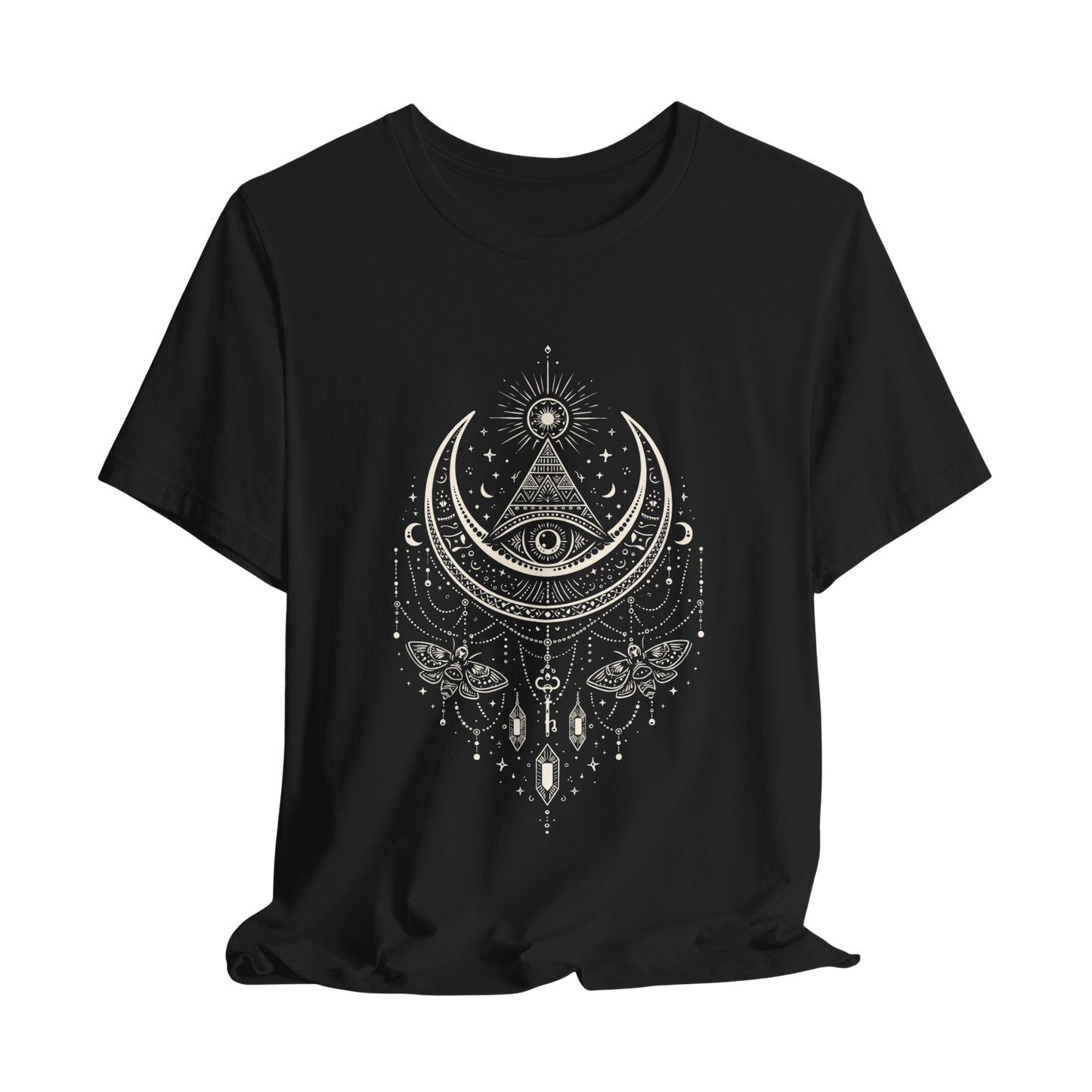 Sacred Geometry T-Shirt | Celestial Awakening