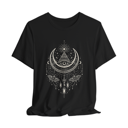 Sacred Geometry T-Shirt | Celestial Awakening
