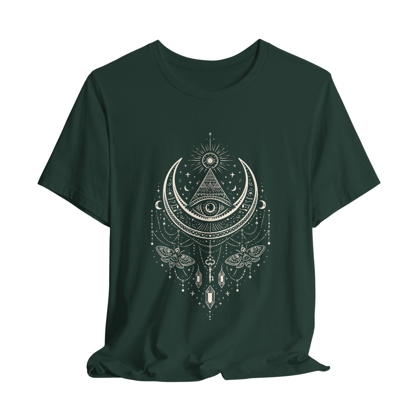 Sacred Geometry T-Shirt | Celestial Awakening
