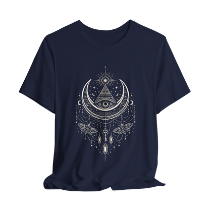 Sacred Geometry T-Shirt | Celestial Awakening