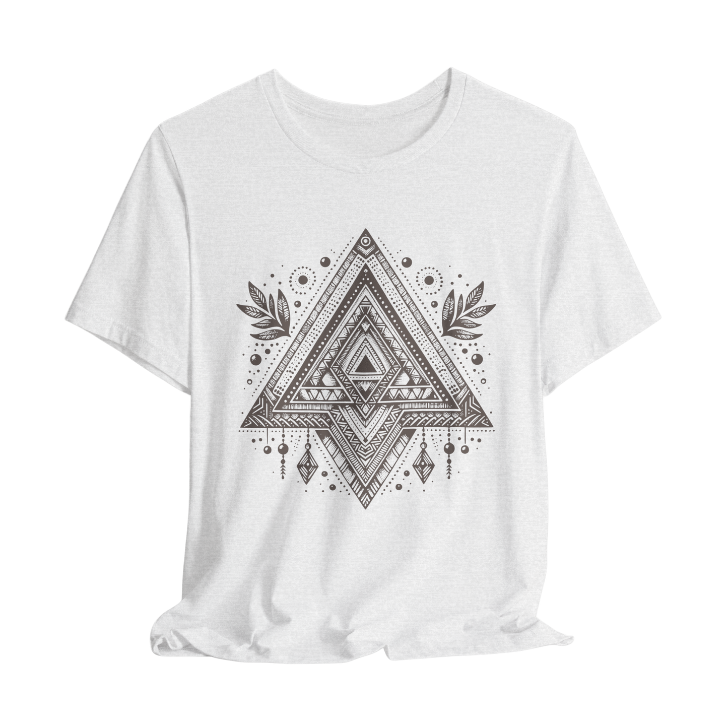 Sacred Geometry T-Shirt | Tribal Triangles