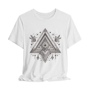 Sacred Geometry T-Shirt | Tribal Triangles
