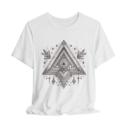 Sacred Geometry T-Shirt | Tribal Triangles
