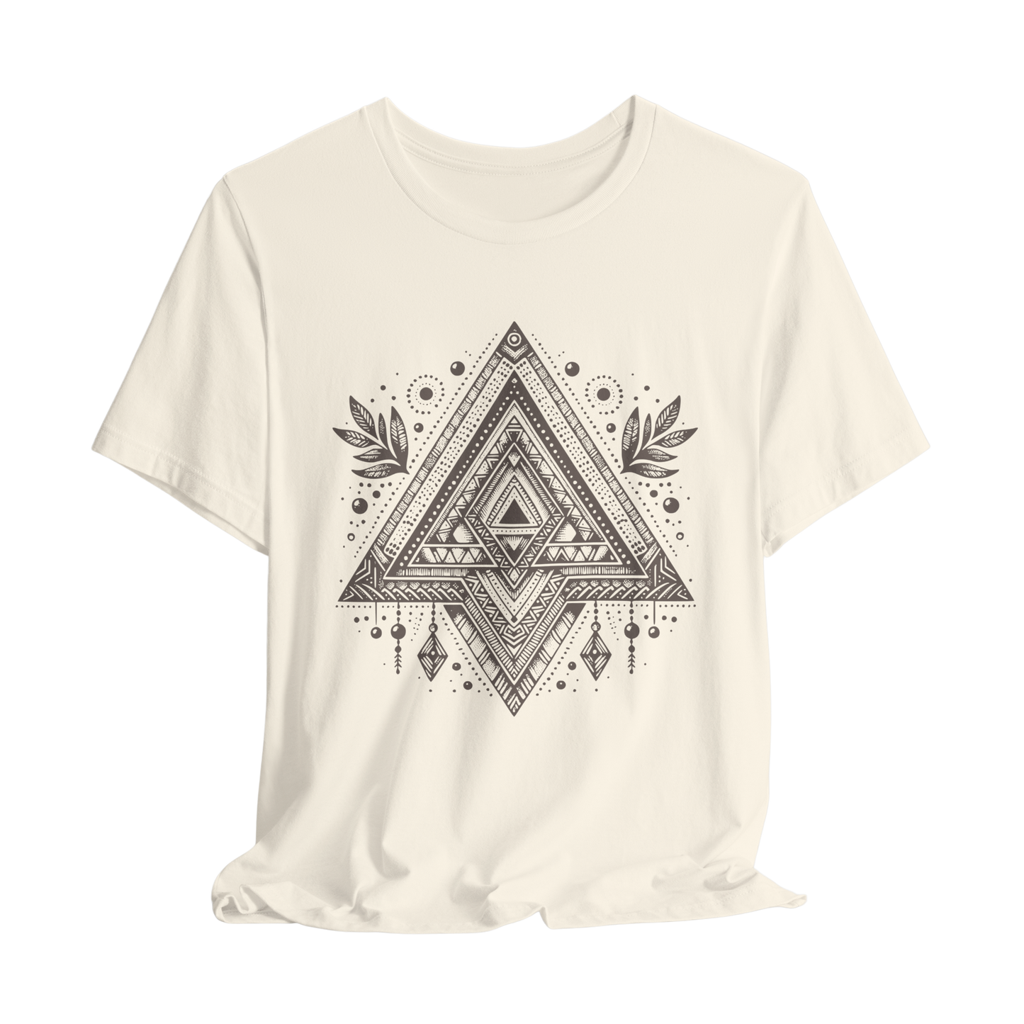 Sacred Geometry T-Shirt | Tribal Triangles