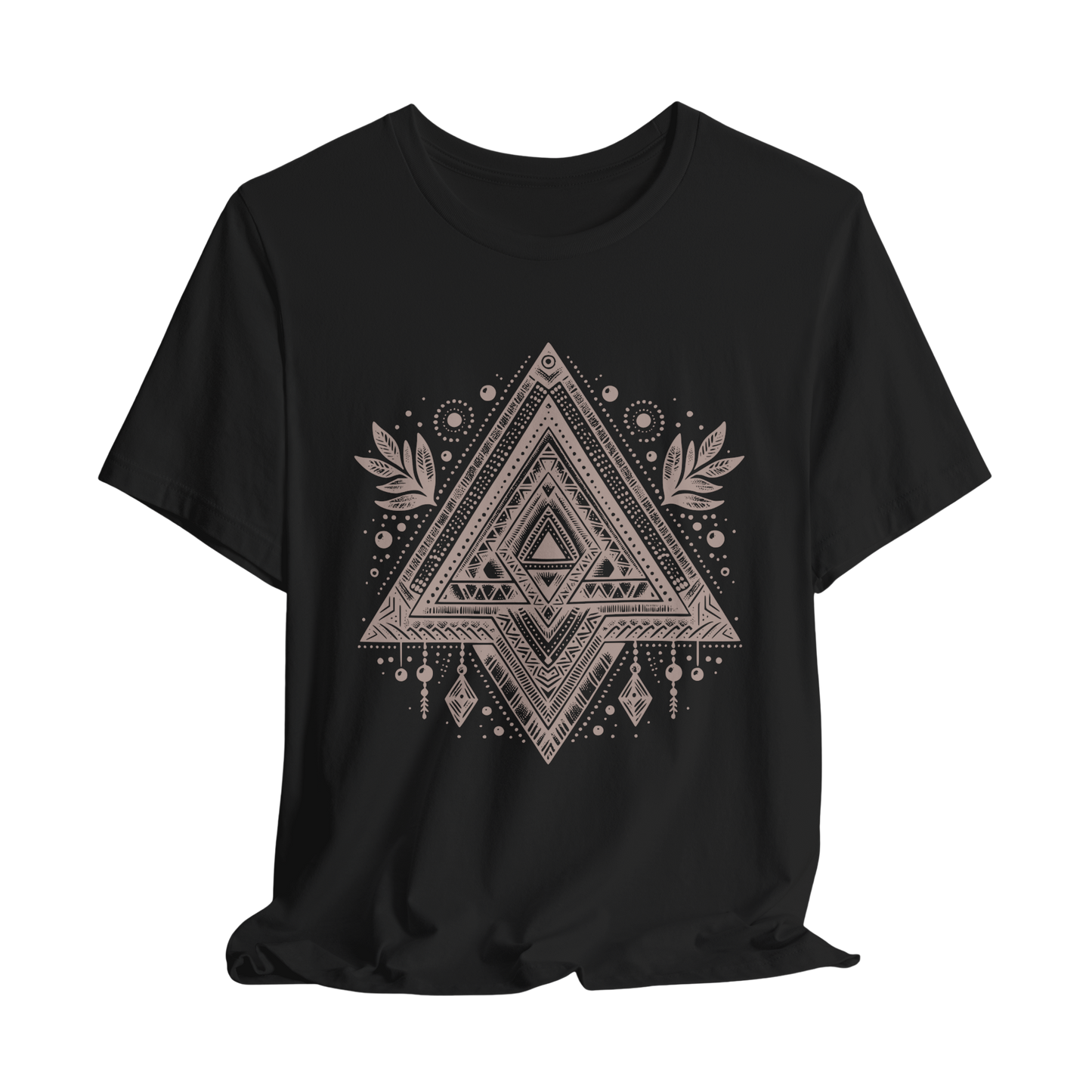 Sacred Geometry T-Shirt | Tribal Triangles