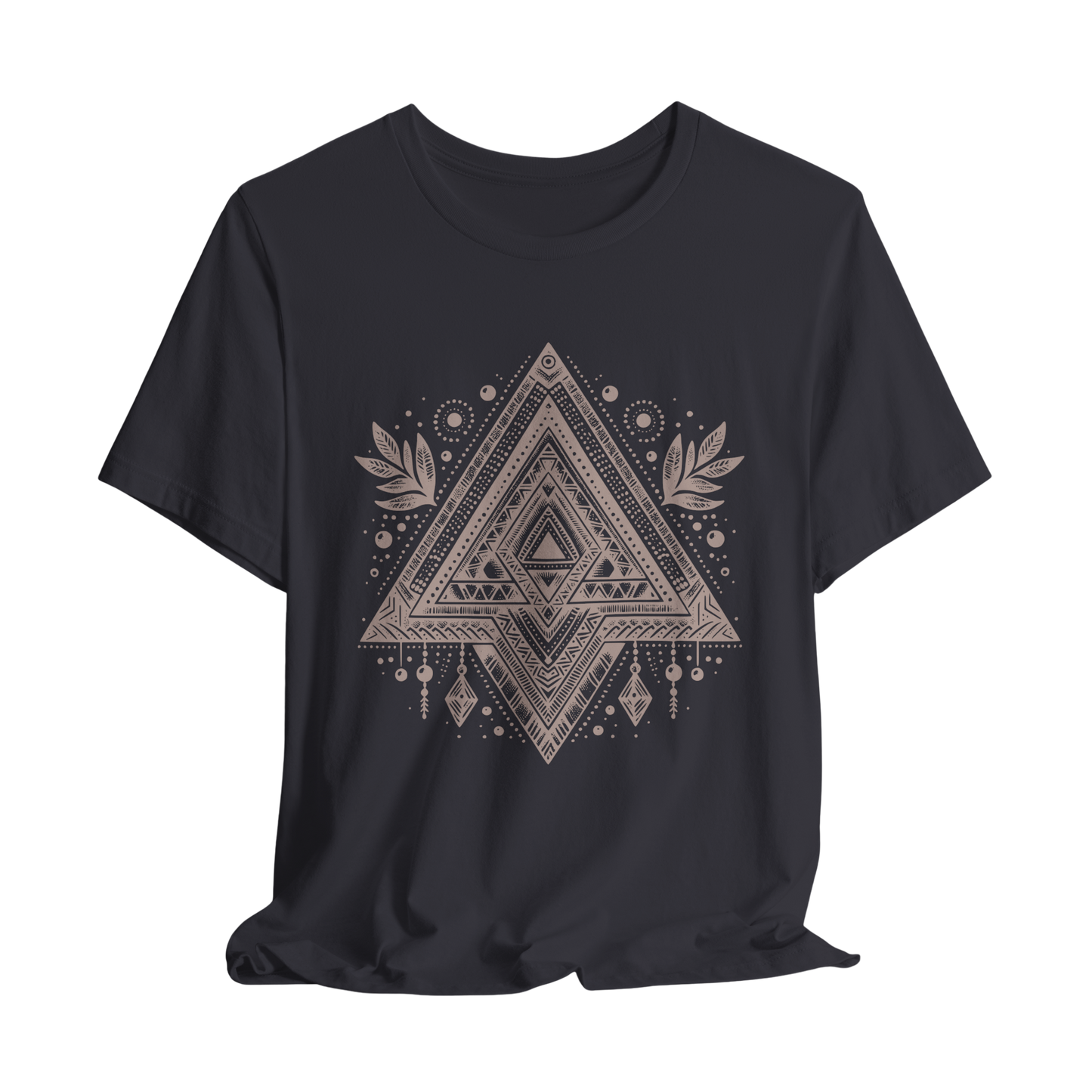 Sacred Geometry T-Shirt | Tribal Triangles