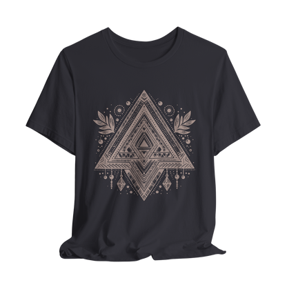 Sacred Geometry T-Shirt | Tribal Triangles