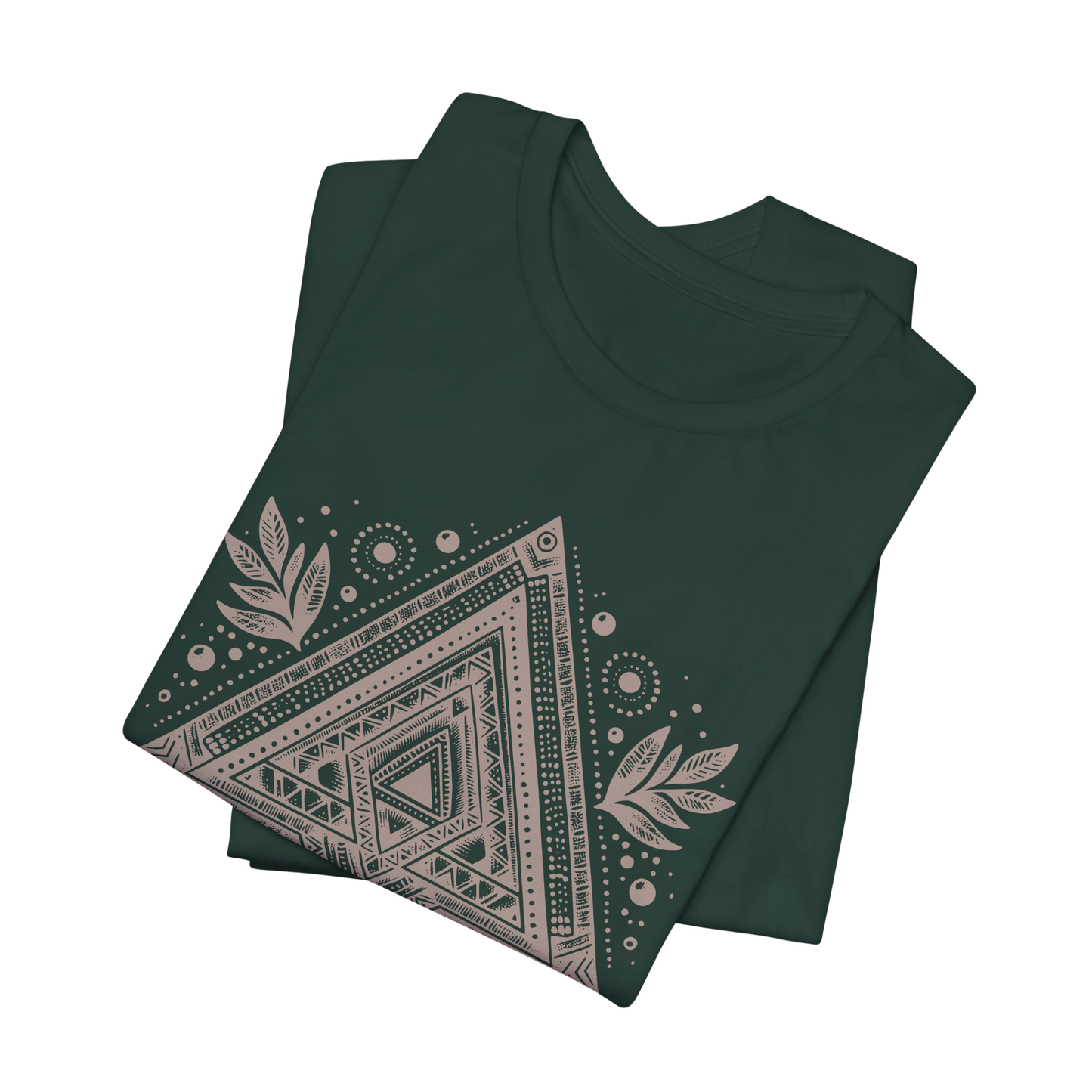 Sacred Geometry T-Shirt | Tribal Triangles