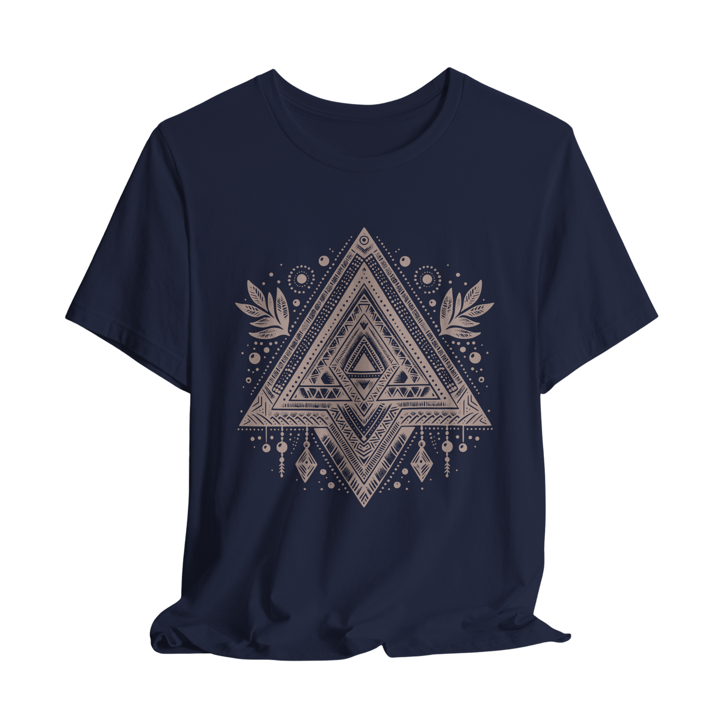 Sacred Geometry T-Shirt | Tribal Triangles