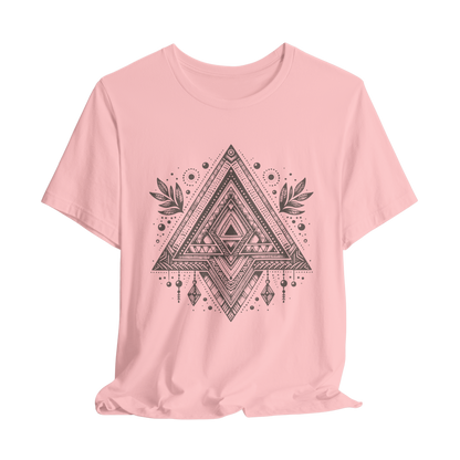 Sacred Geometry T-Shirt | Tribal Triangles
