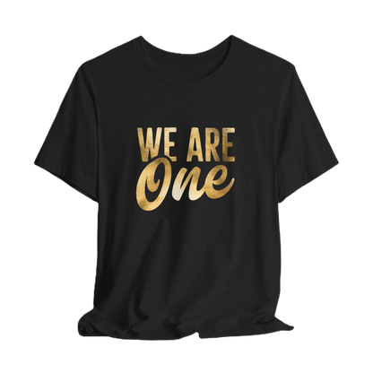 "We Are One" Law of One T-Shirt | Gold